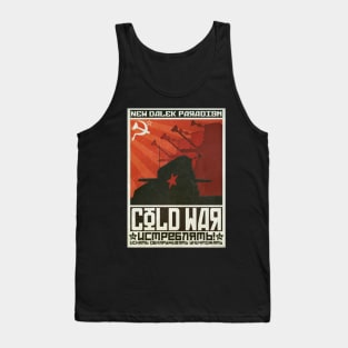 Dalek Time War Propaganda Poster Tank Top